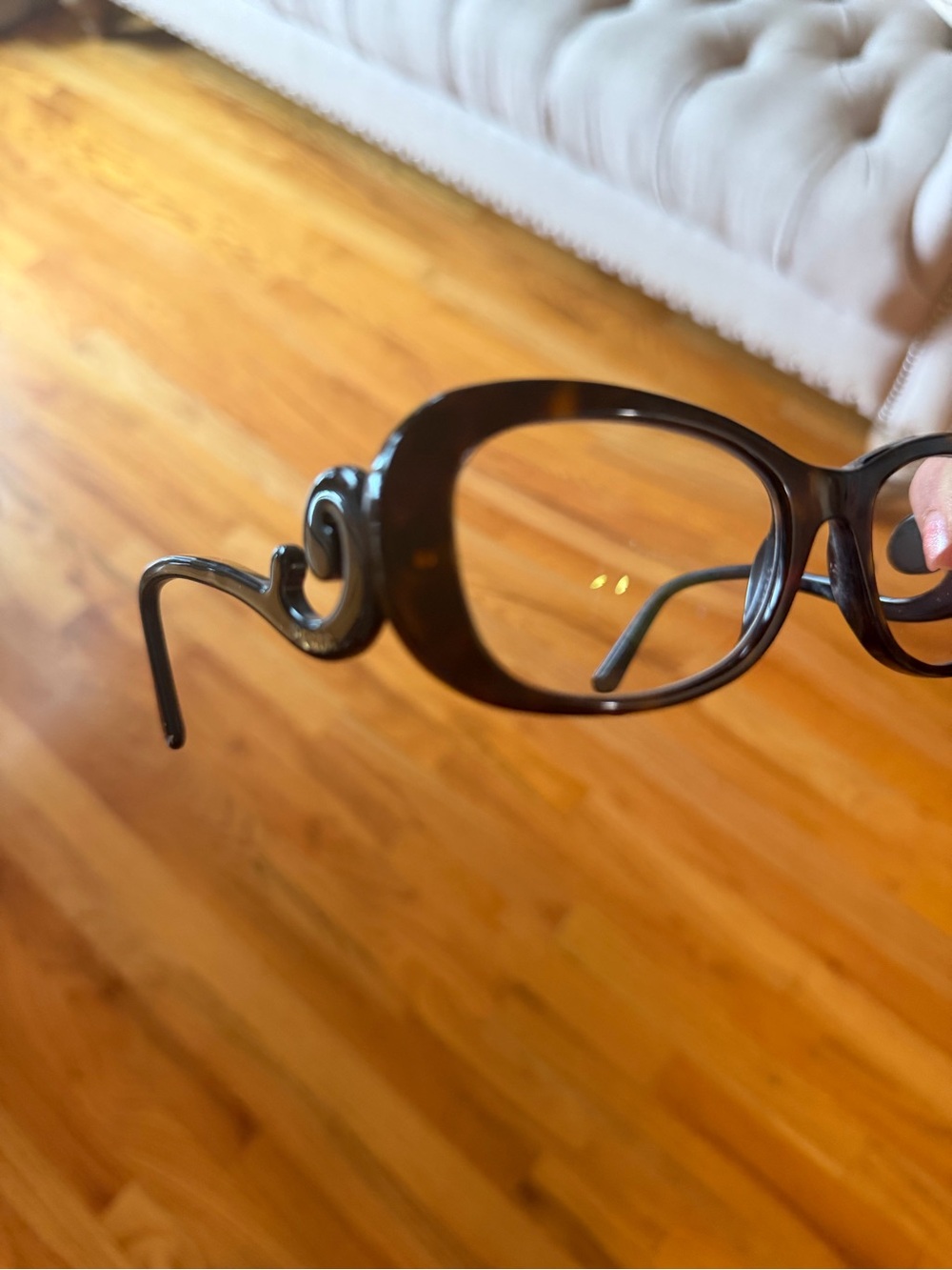 Prada Brown Tortoiseshell Women's Eyeglasses